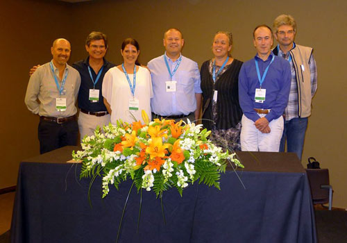 Gruppenfoto mit Teilnehmern der 5. ETSC in Albufeira, Portugal.
