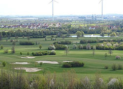 Blick auf den Golfpark Leipzig