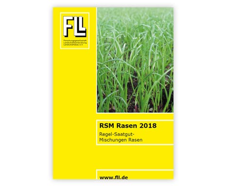 Regel-Saatgut-Mischungen Rasen 2018